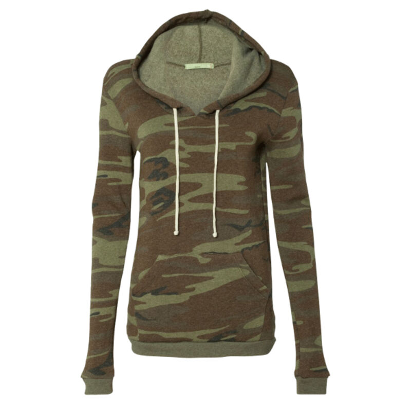 Eco-Fleece™ Women's Athletics Hooded Pullover Thumbnail