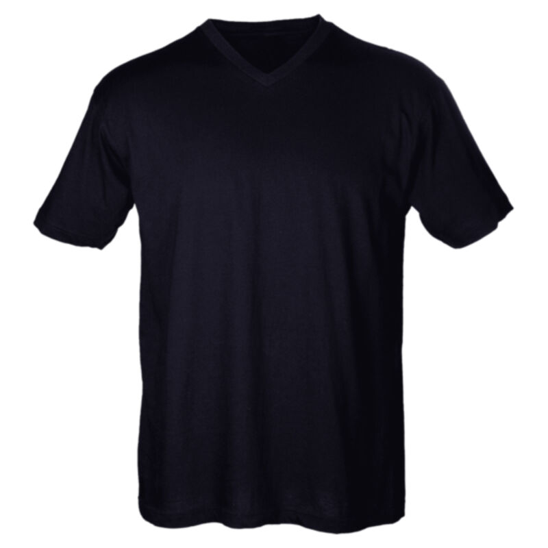 Men's Fine Jersey V-Neck T-Shirt Thumbnail