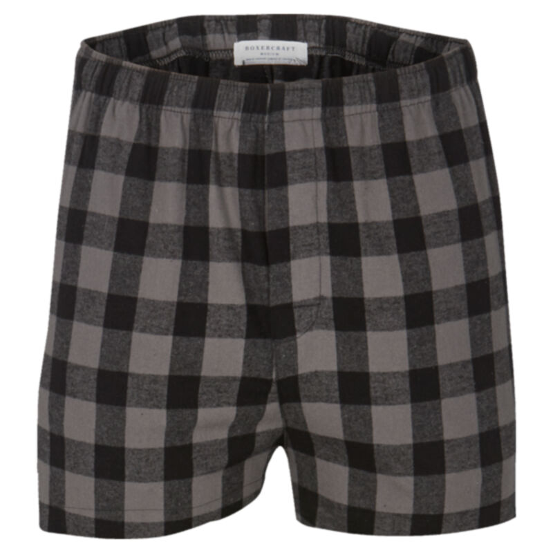 Men's Double Brushed Flannel Boxers Thumbnail