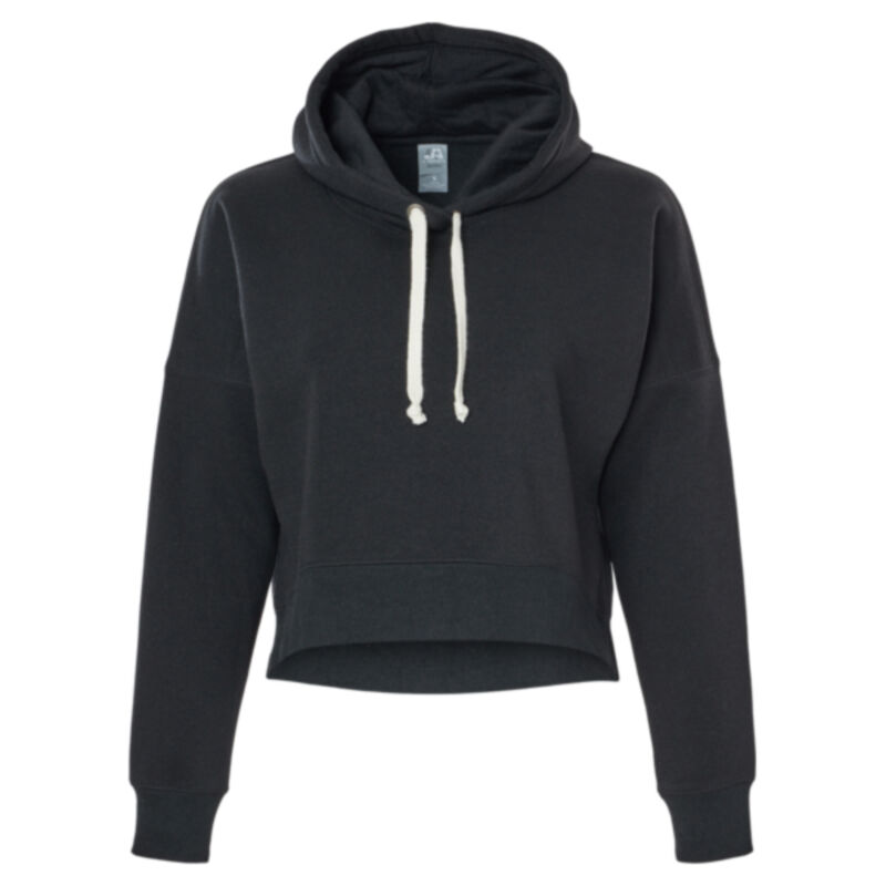 Women's Crop Hooded Sweatshirt Thumbnail