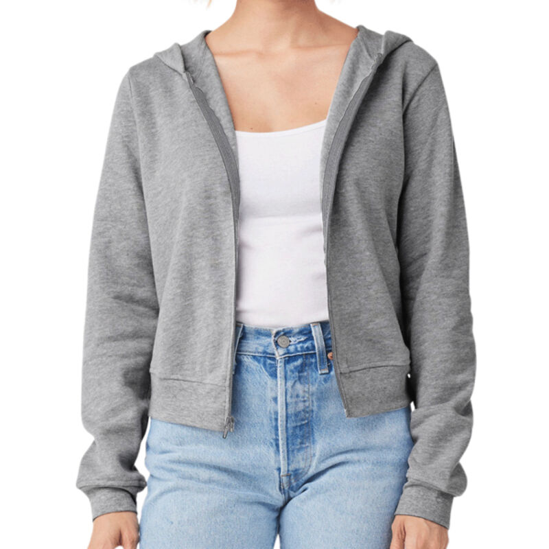 Women's FWD Fashion Sponge Fleece Full-Zip Hoodie Sweatshirt Thumbnail