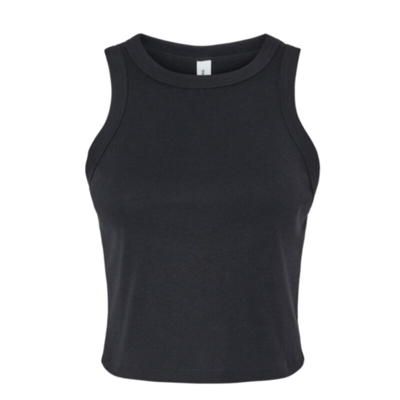 Women's Micro Rib Racer Tank Thumbnail