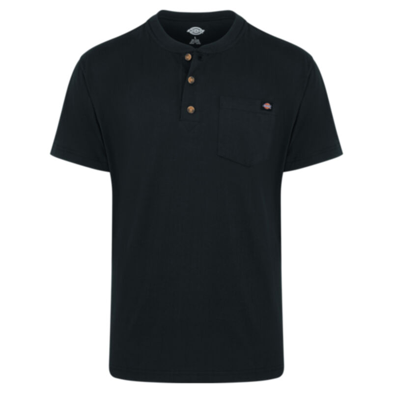 Men's Tall Heavyweight Traditional Short Sleeve Henley Thumbnail