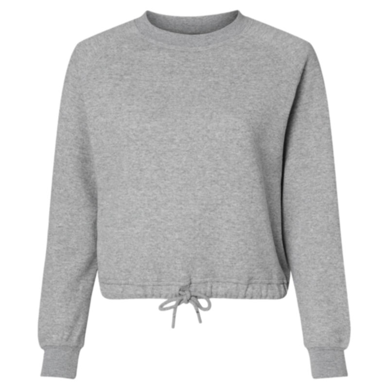 Women's Relaxed 3-End Boxy Fleece Crewneck Sweatshirt Thumbnail