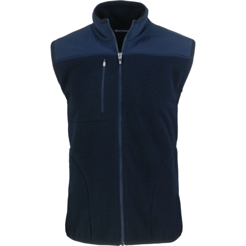 Cutter & Buck Cascade Eco Sherpa Mens Big and Tall Fleece Vest Thumbnail