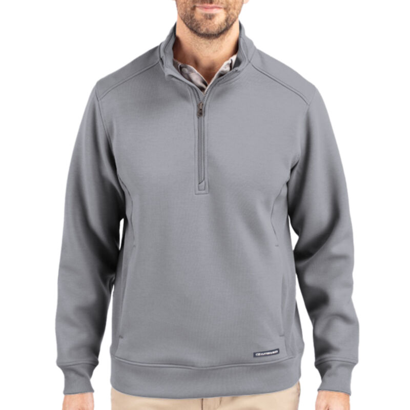 Cutter & Buck Roam Eco Recycled Quarter Zip Mens Pullover Thumbnail