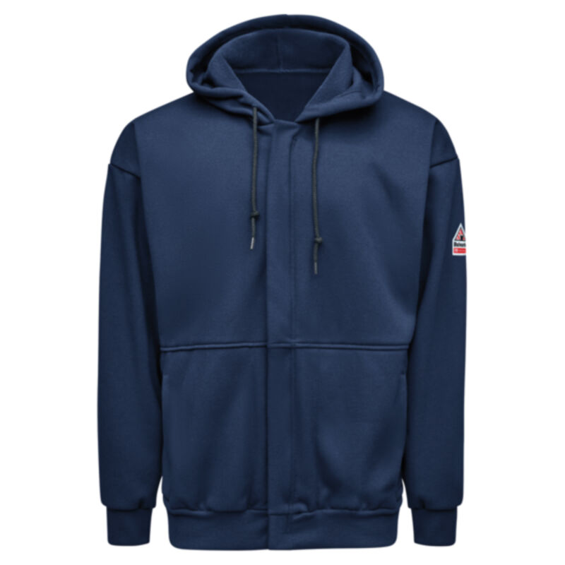 Men's Tall Full-Zip Fleece Hooded Sweatshirt Thumbnail