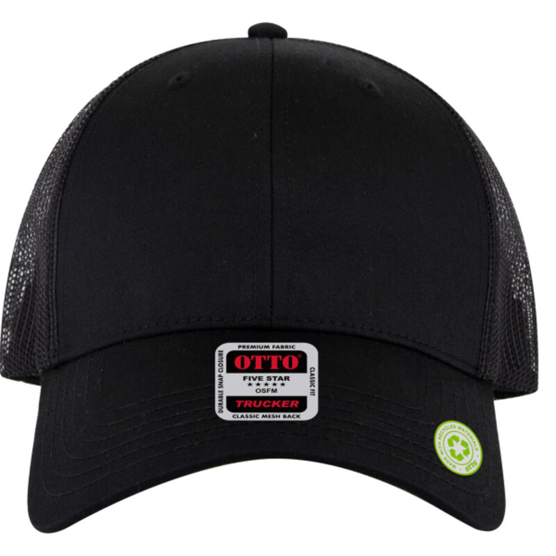 OTTO CAP 6 Panel Low Profile Mesh Back Trucker Hat Thumbnail