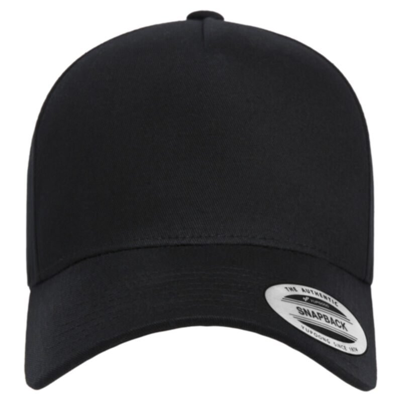 Retro Cotton Blend Trucker Snapback Cap Thumbnail