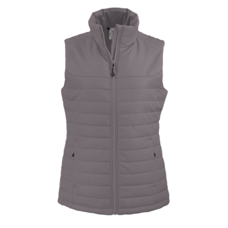 Clique Elevation Eco Full Zip Womens Puffer Vest Thumbnail