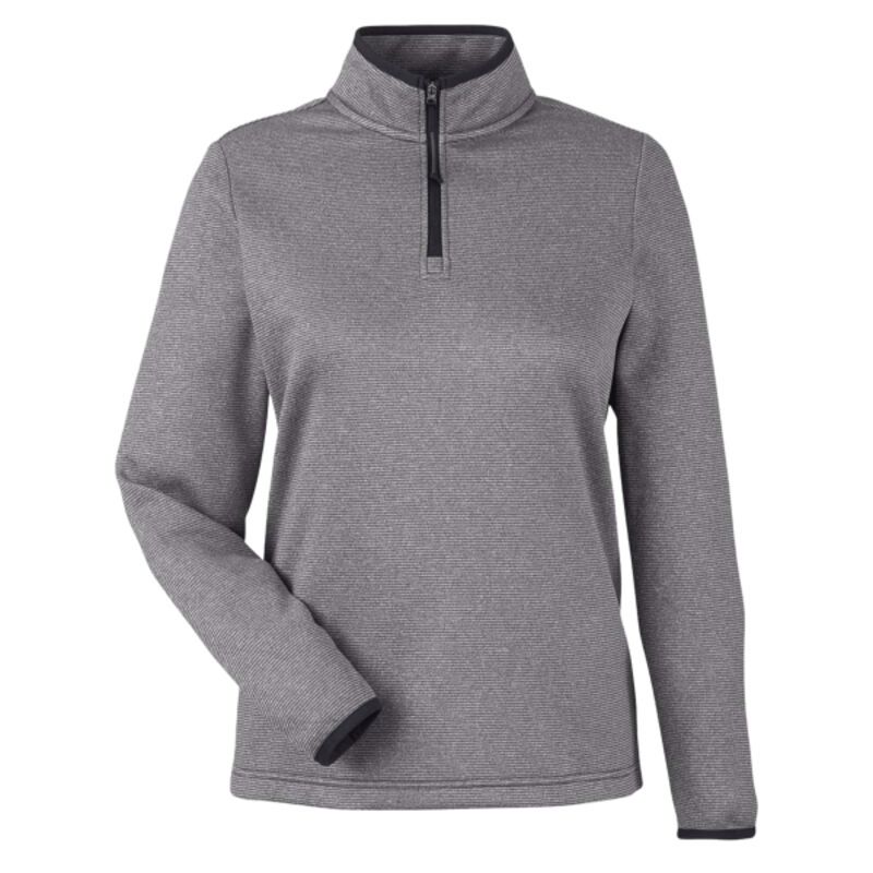 Women's Venture Heathered Stripe Quarter-Zip Pullover Thumbnail