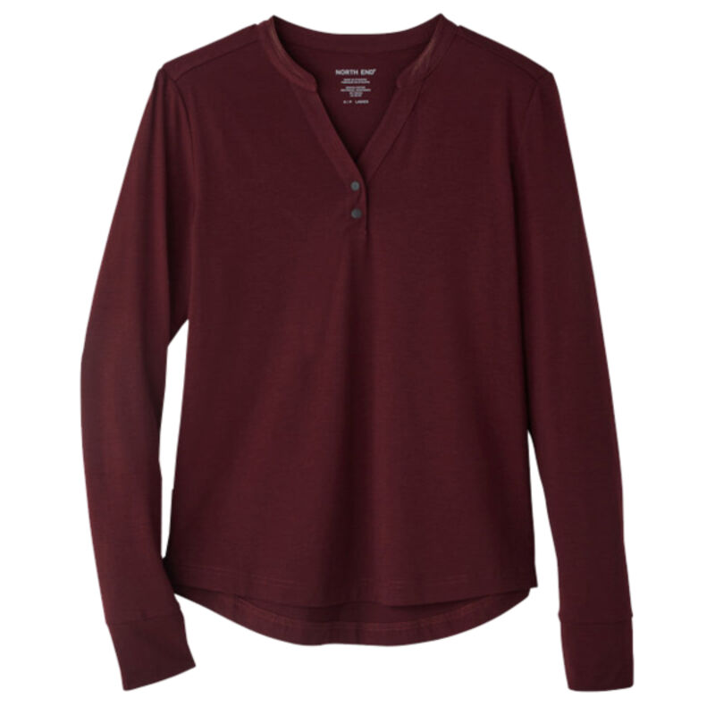 Women's JAQ Stretch Performance V-Neck Snap Pullover Thumbnail