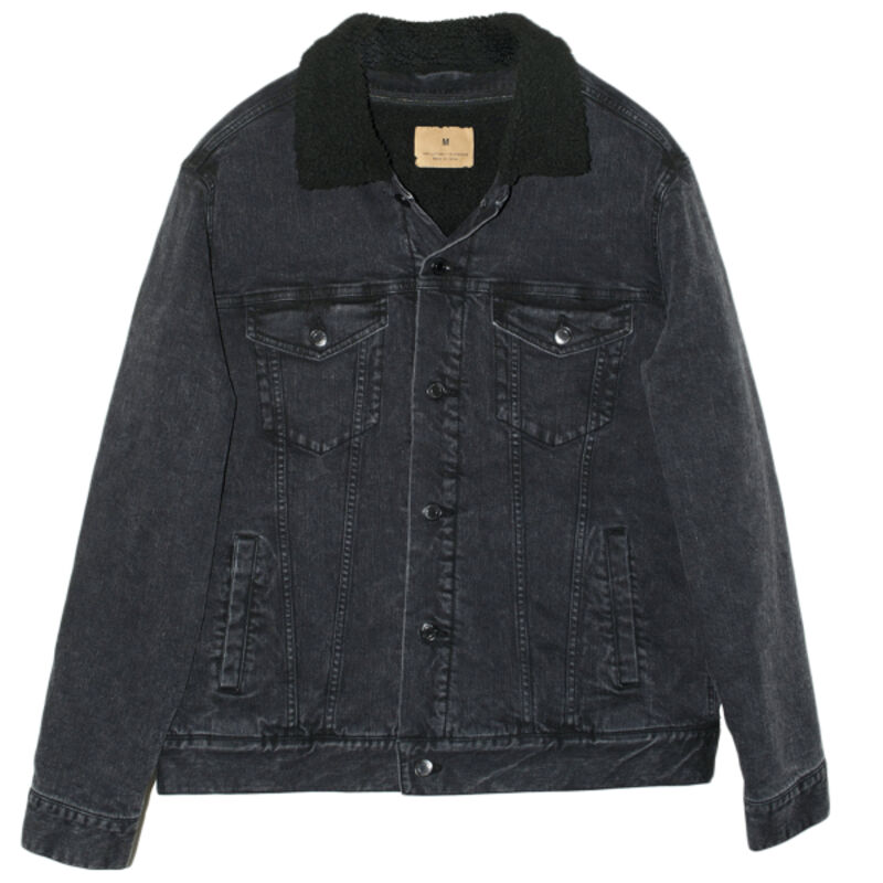 Unisex Sherpa-Lined Denim Jacket Thumbnail