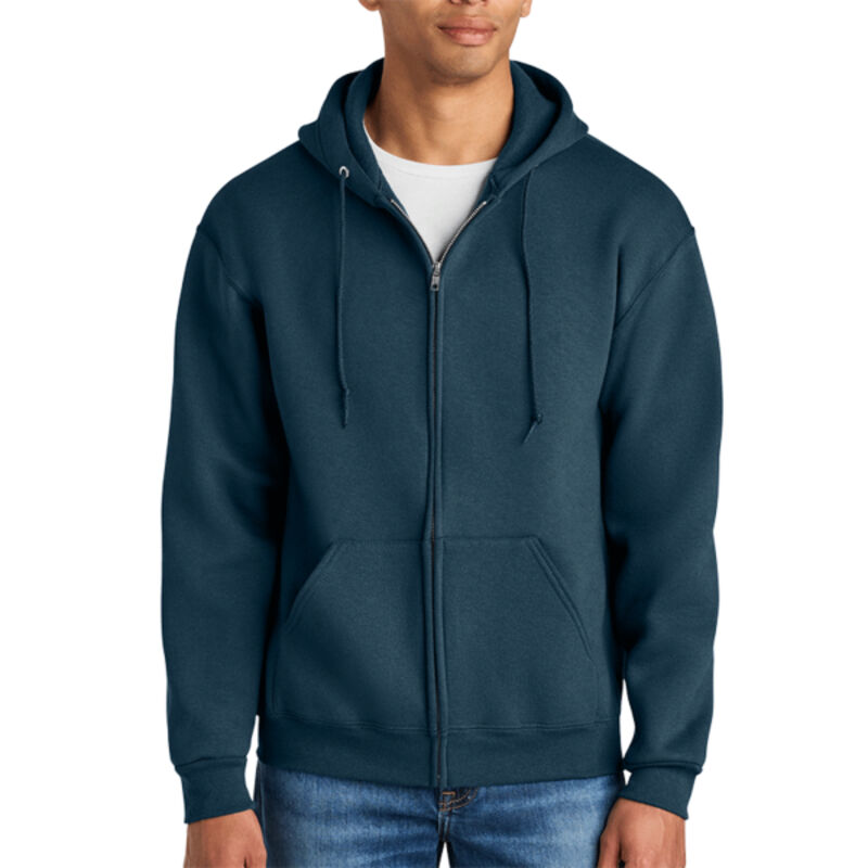 Rugged Unisex Full Zip Hooded Sweatshirt Thumbnail