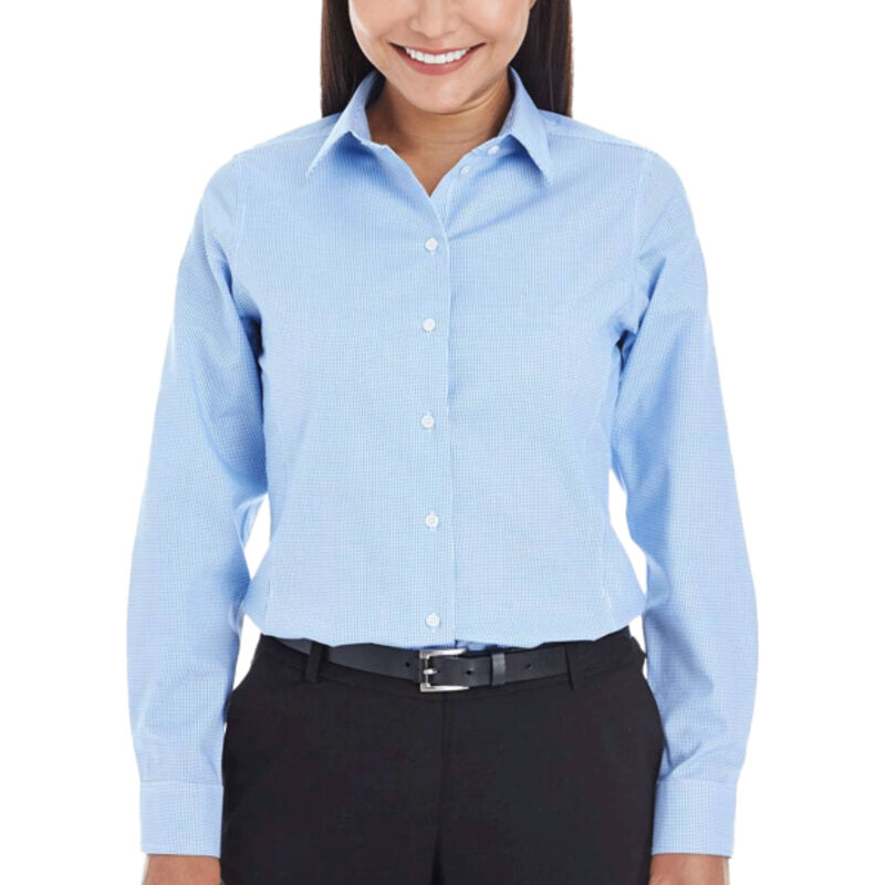 Women's Crown Collection® Royal Dobby Woven Dress Shirt Thumbnail