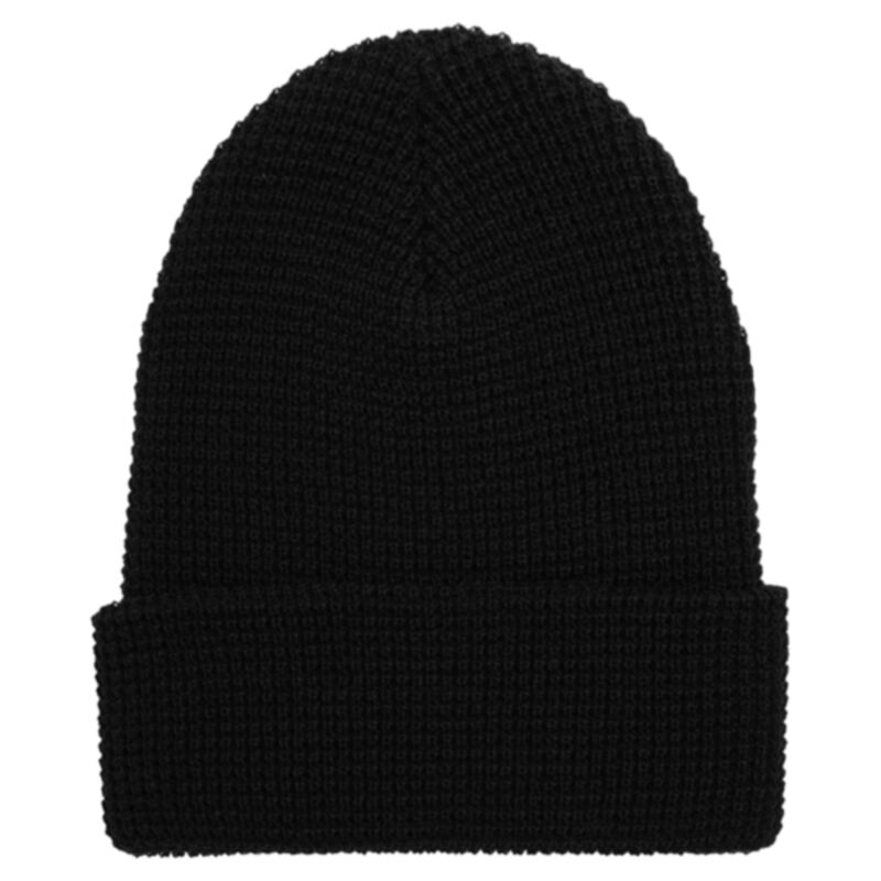 Waffle Cuffed Knit Beanie Thumbnail