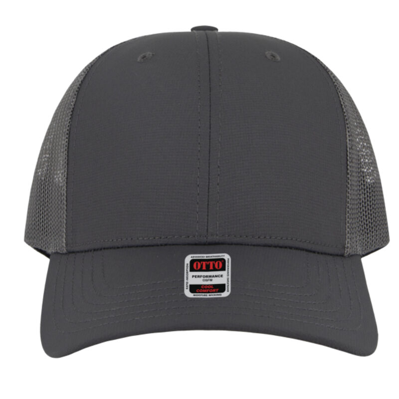 OTTO CAP 6 Panel Low Profile Mesh Back Trucker Hat Thumbnail