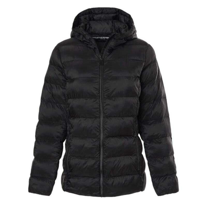 Women's Lightweight Poly-filled Hooded Puffer Jacket Thumbnail