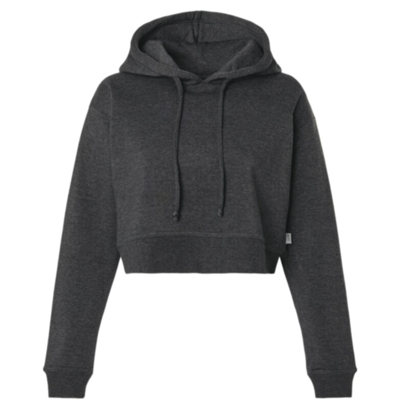 Women's Cropped Fleece Hooded Sweatshirt Thumbnail