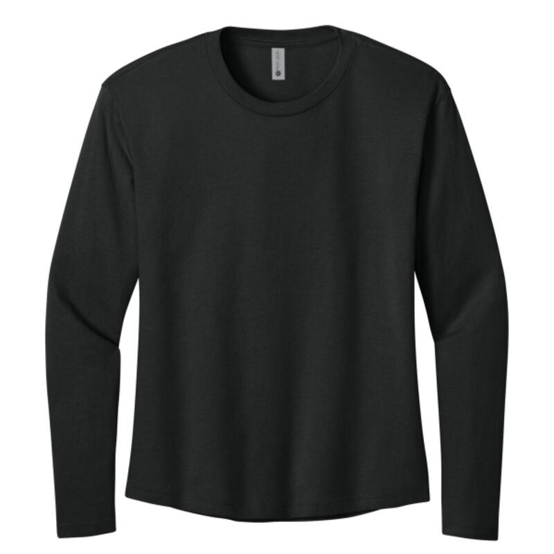 Women's Cotton Relaxed Long Sleeve Tee Thumbnail