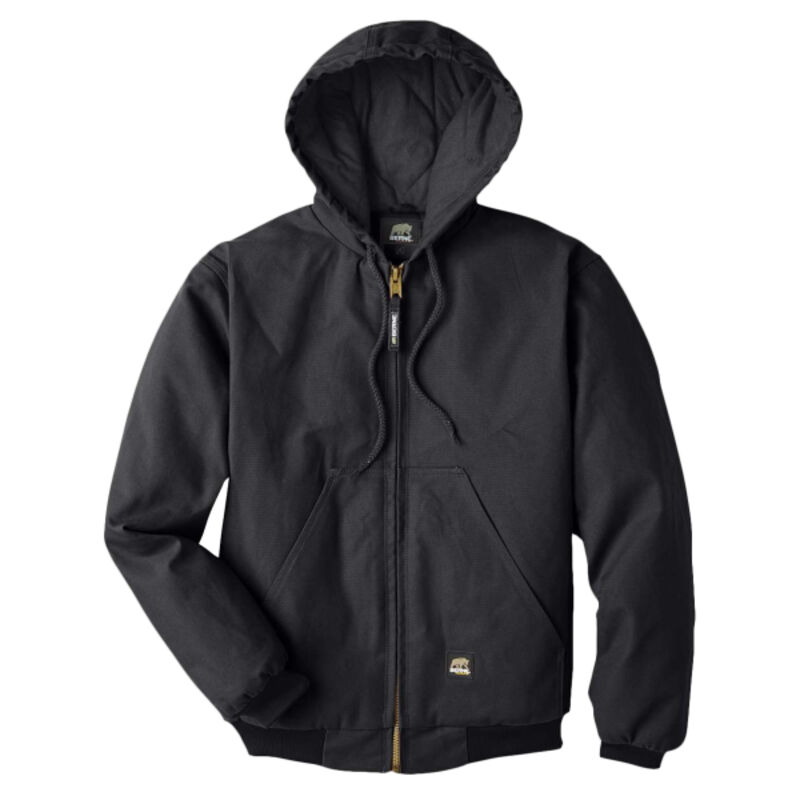 Men's Tall Highland Washed Cotton Duck Hooded Jacket Thumbnail