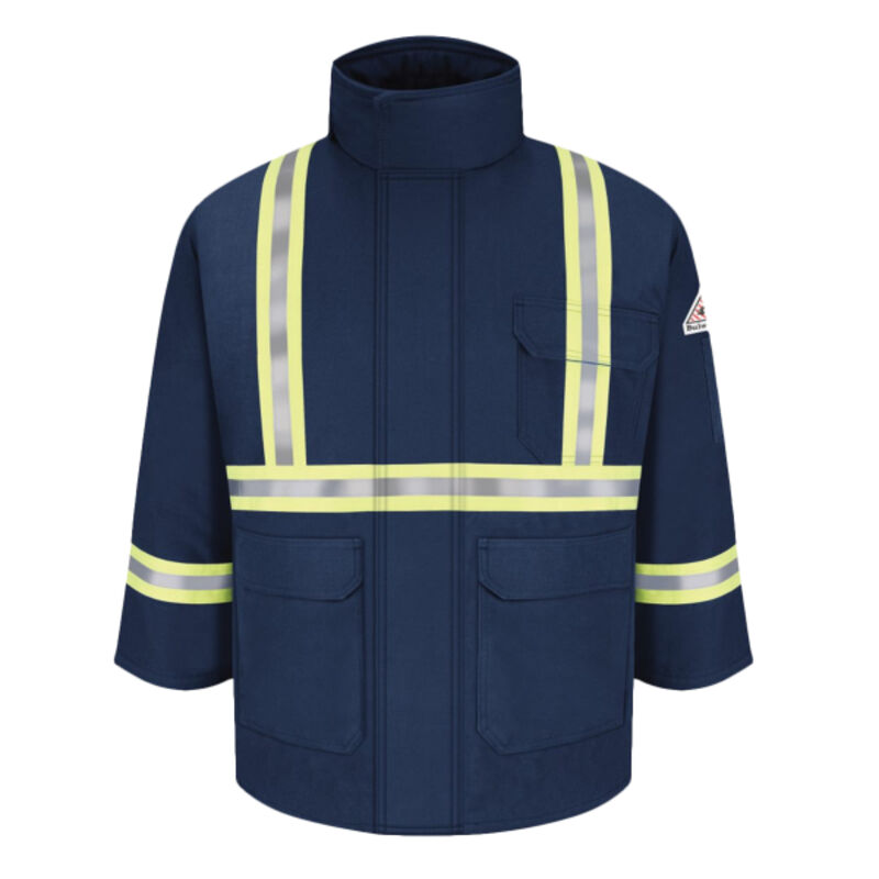 Men's Deluxe Parka With Reflective Trim - EXCEL FR® ComforTouch Thumbnail