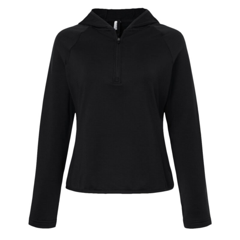 Women's Qualify Quarter-Zip Hooded Pullover Thumbnail