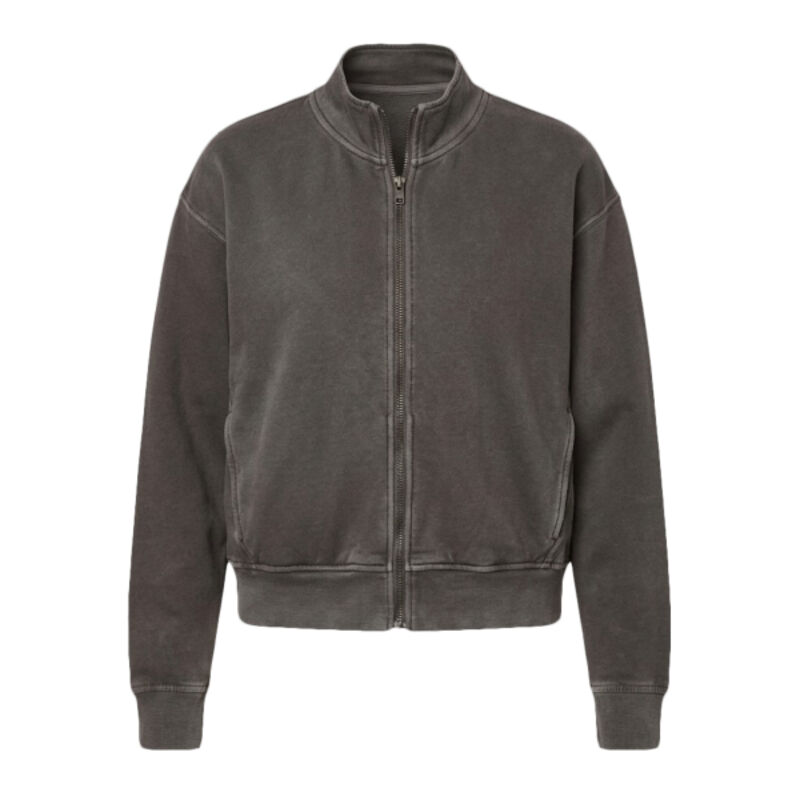 Women's Garment-Dyed Full-Zip Jacket Thumbnail