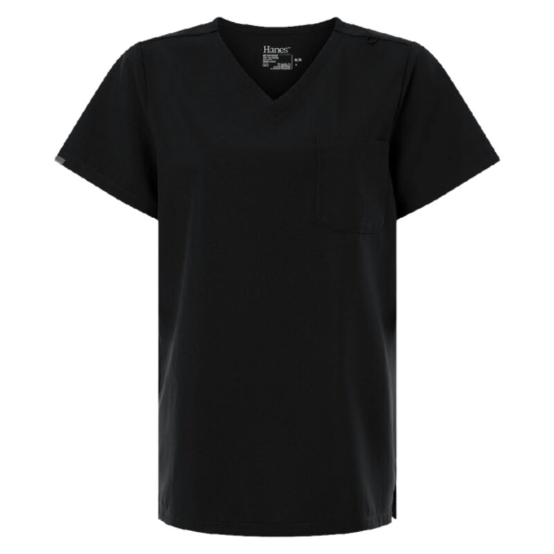 Women's V-Neck 1 Pocket Scrub Top Thumbnail