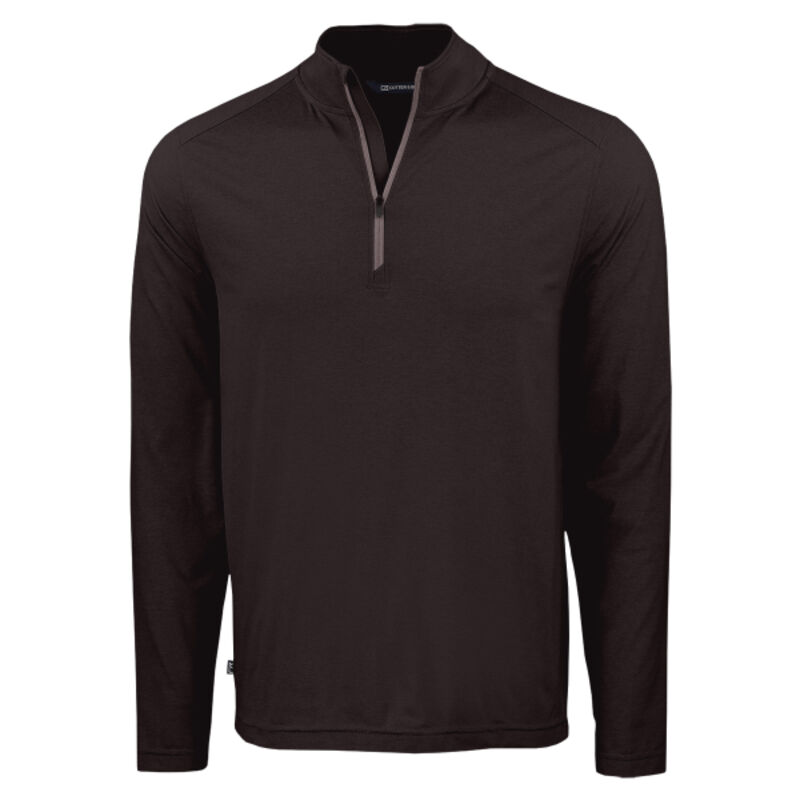 Cutter & Buck Coastline Recycled Double Peached Mens Big & Tall Quarter Zip Pullover Thumbnail