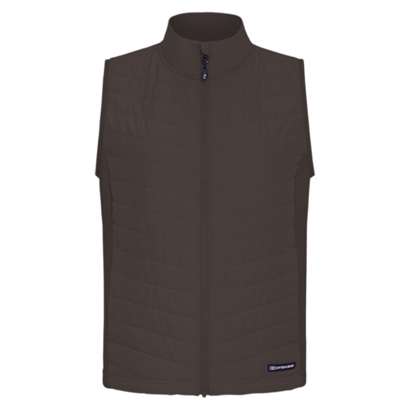 Cutter & Buck Woodland Epic Versatility Recycled Insulated Hybrid Fleece Womens Full Zip Vest Thumbnail