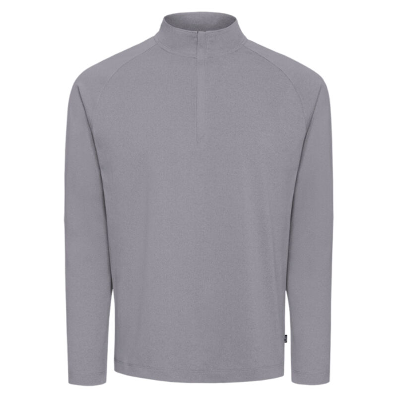 Cutter & Buck Virtue Recycled Heathered Featherlight Pique Mens Quarter-Zip Pullover Thumbnail