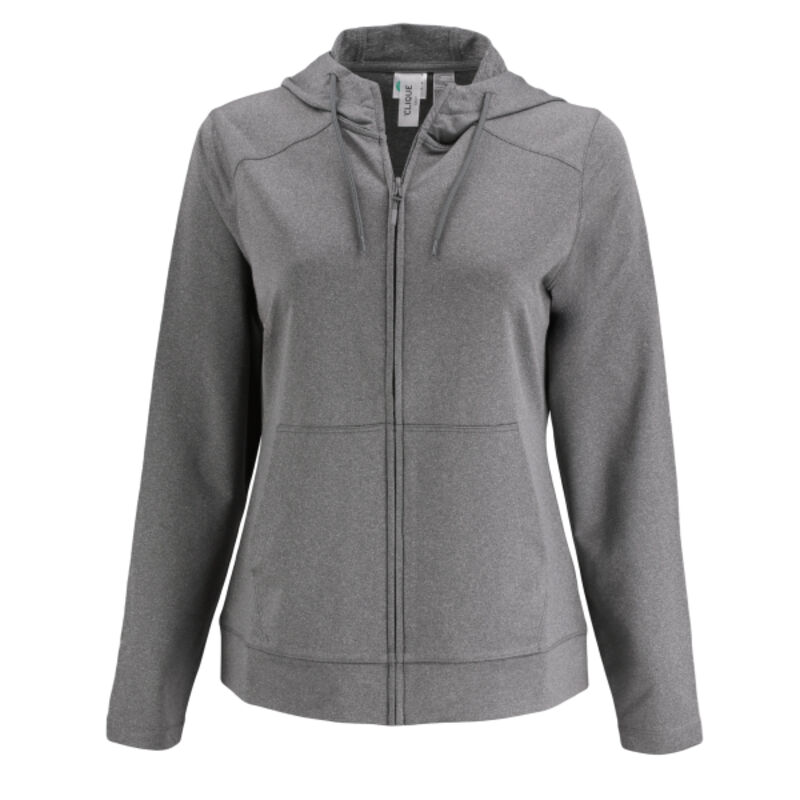 Clique Dash Recycled Womens Full Zip Hooded Sweatshirt Thumbnail