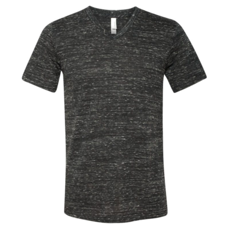Unisex Textured Jersey V-Neck Tee Thumbnail