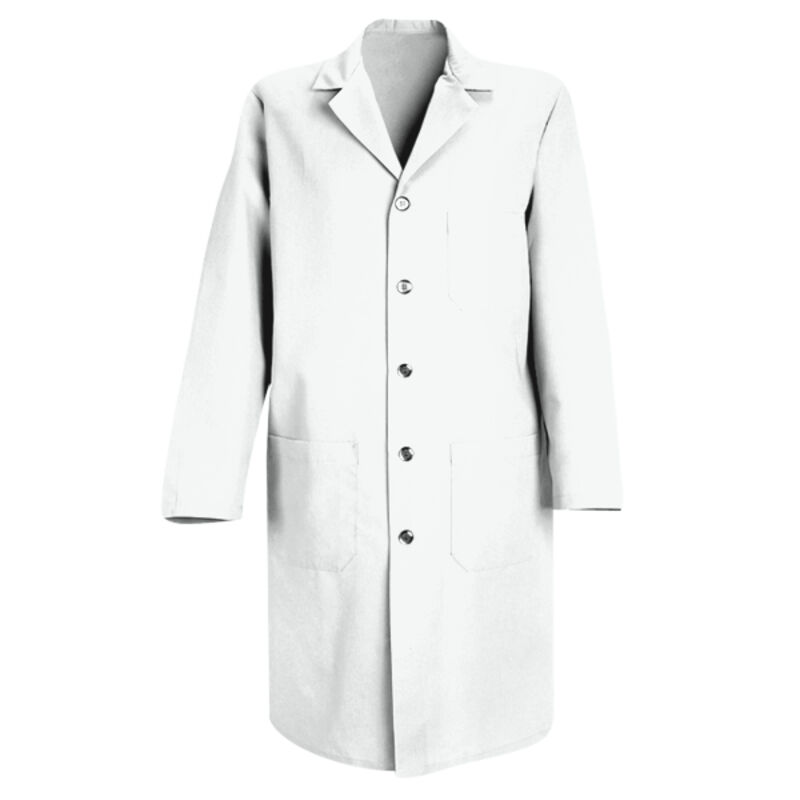 Button Front Lab Coat Thumbnail