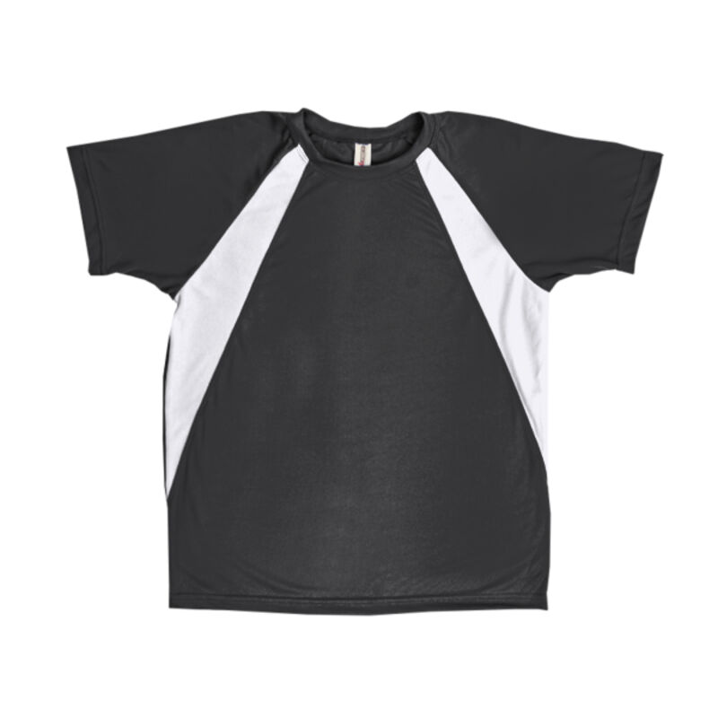 AJ824 Men's Raglan Colorblock Tee Thumbnail