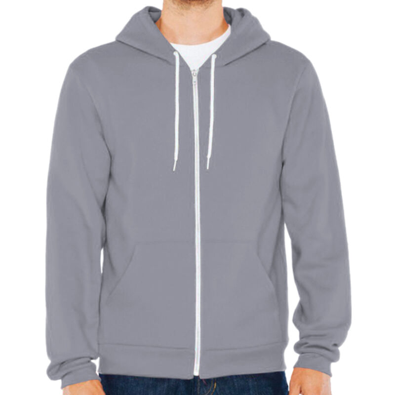 Unisex USA-Made Flex Fleece Full-Zip Hoodie Sweatshirt Thumbnail