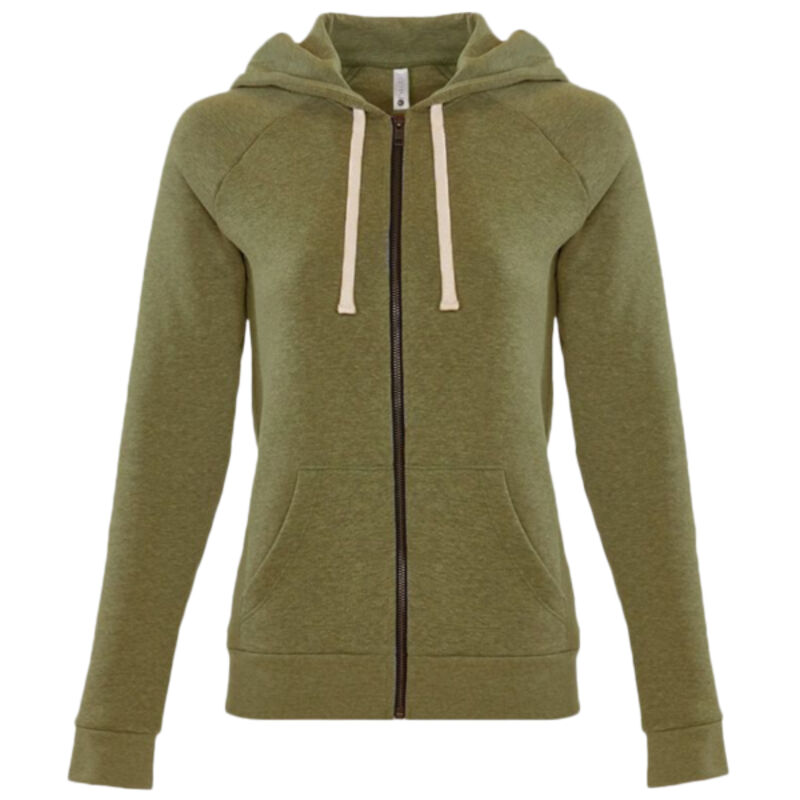 Women's Malibu Raglan Full-Zip Hoodie Sweatshirt Thumbnail