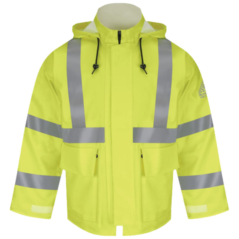 Men's Hi-Visibility Flame-Resistant Rain Jacket Thumbnail