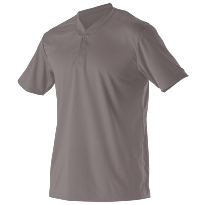 Baseball Two Button Henley Jersey Thumbnail