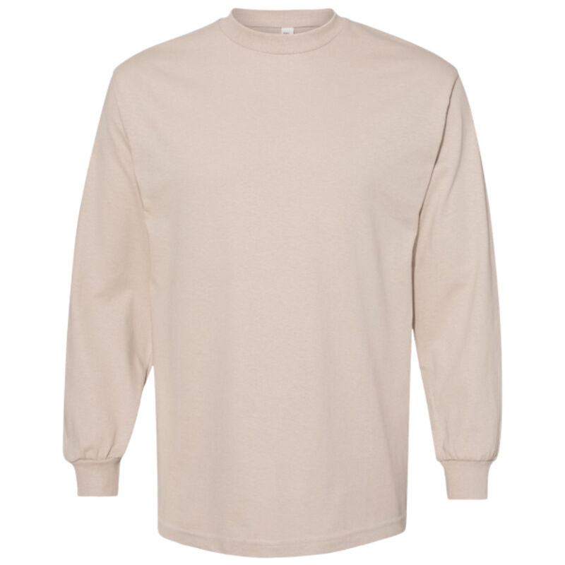 Unisex Heavyweight Cotton Long Sleeve Tee Thumbnail