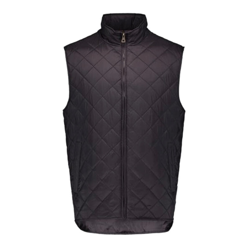 Men's Vintage Diamond Quilted Vest Thumbnail