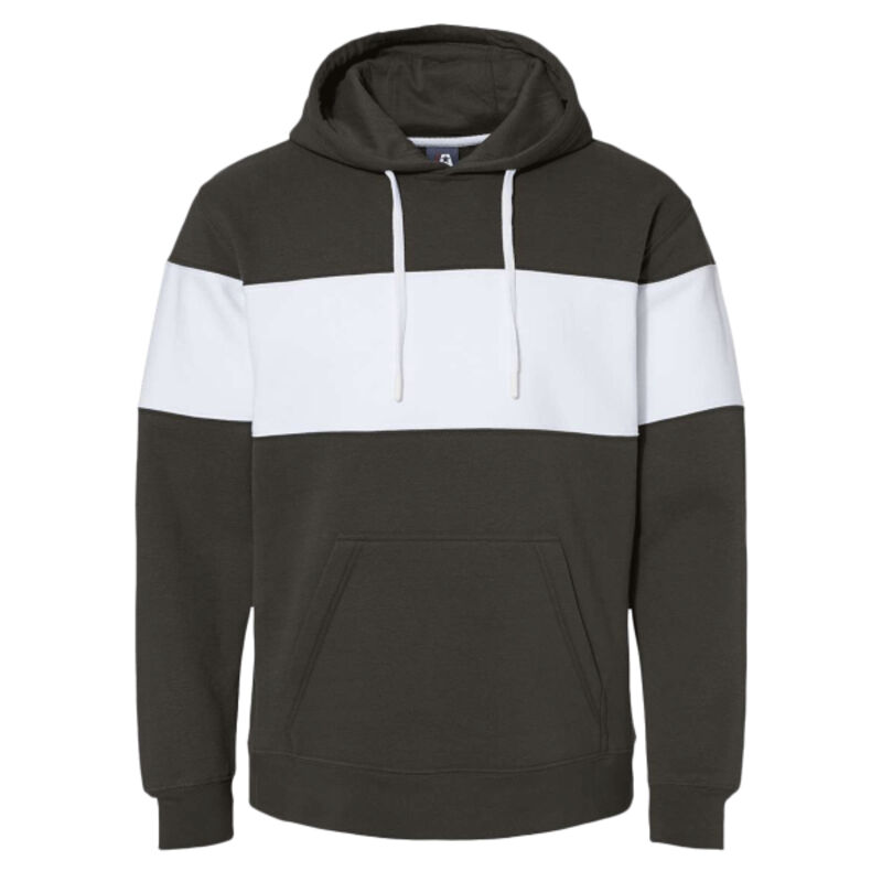 Men's Varsity Fleece Colorblocked Hooded Sweatshirt Thumbnail