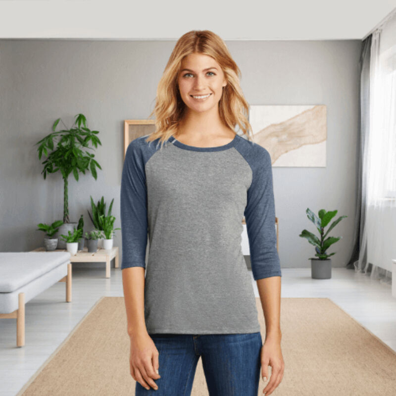 Women's 3/4 Sleeve T-shirts Thumbnail