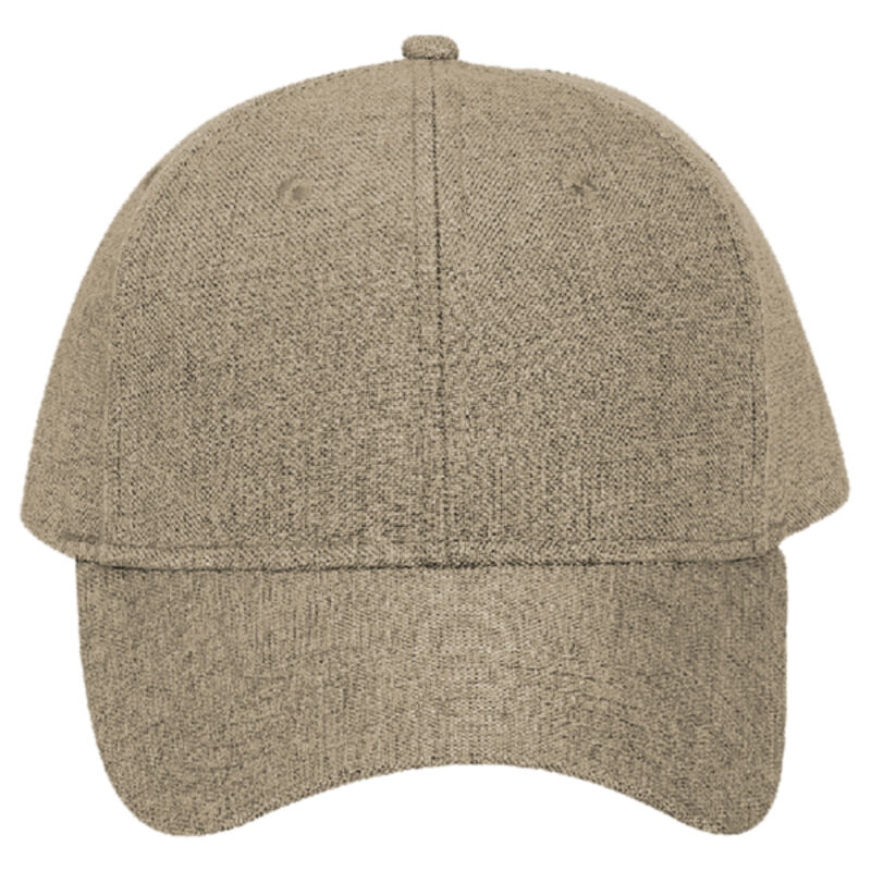 OTTO Imitation Linen Six Panel Low Profile Baseball Cap Thumbnail