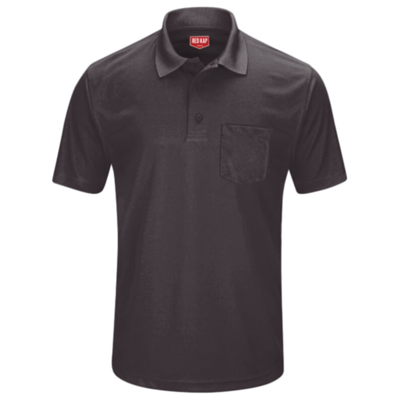 Short Sleeve Performance Knit Pocket Polo Thumbnail
