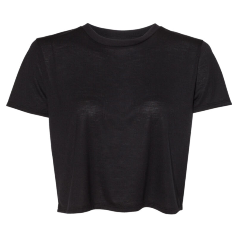 Women's Flowy Cropped Tee Thumbnail