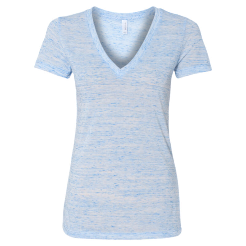 Women's Deep V-Neck Jersey Tee Thumbnail