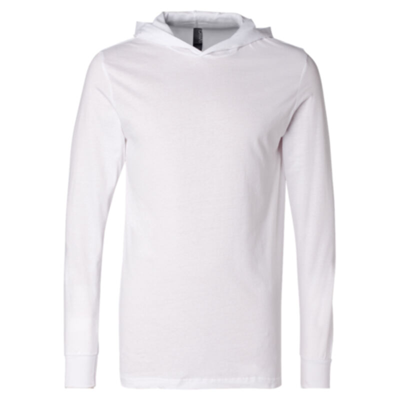 Unisex Long Sleeve Jersey Hooded Tee Thumbnail