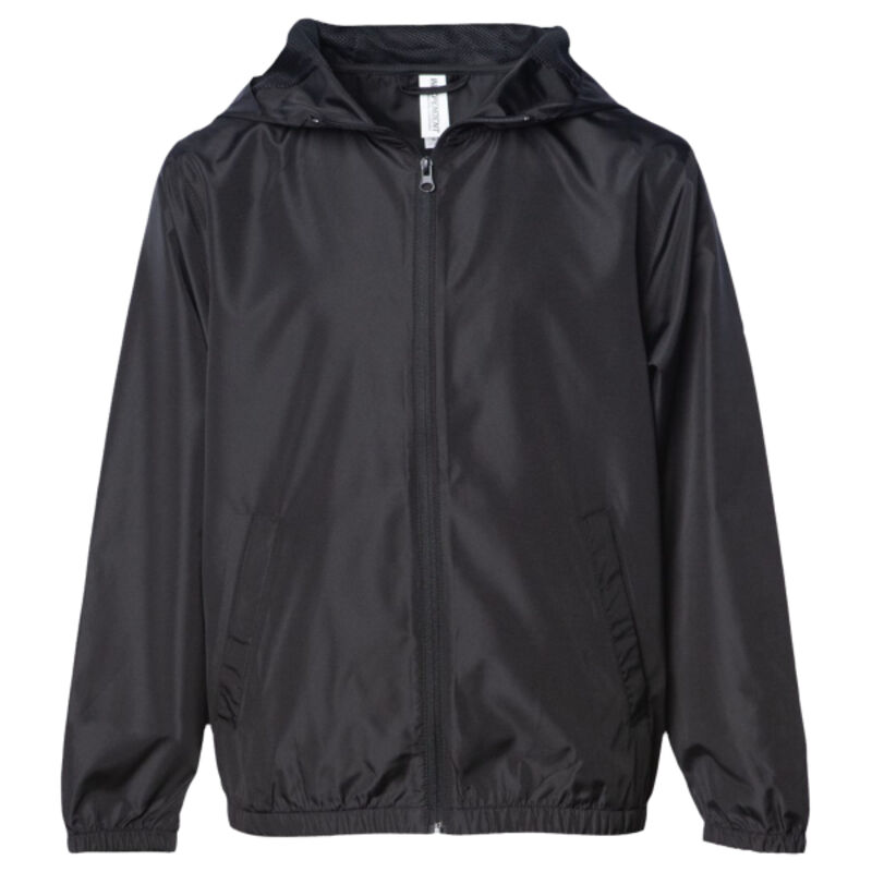 Youth Lightweight Windbreaker Zip Jacket Thumbnail